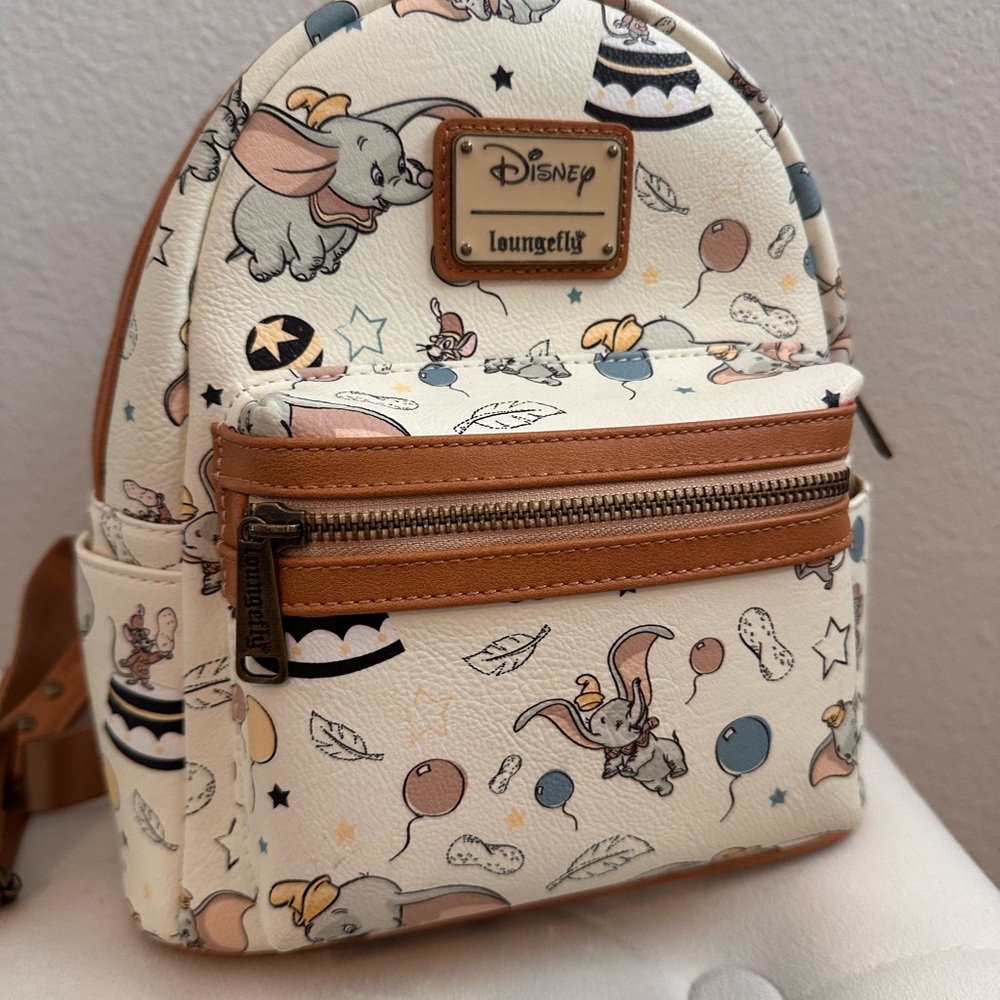 Loungefly Disney Dumbo Cream Kids Backpack